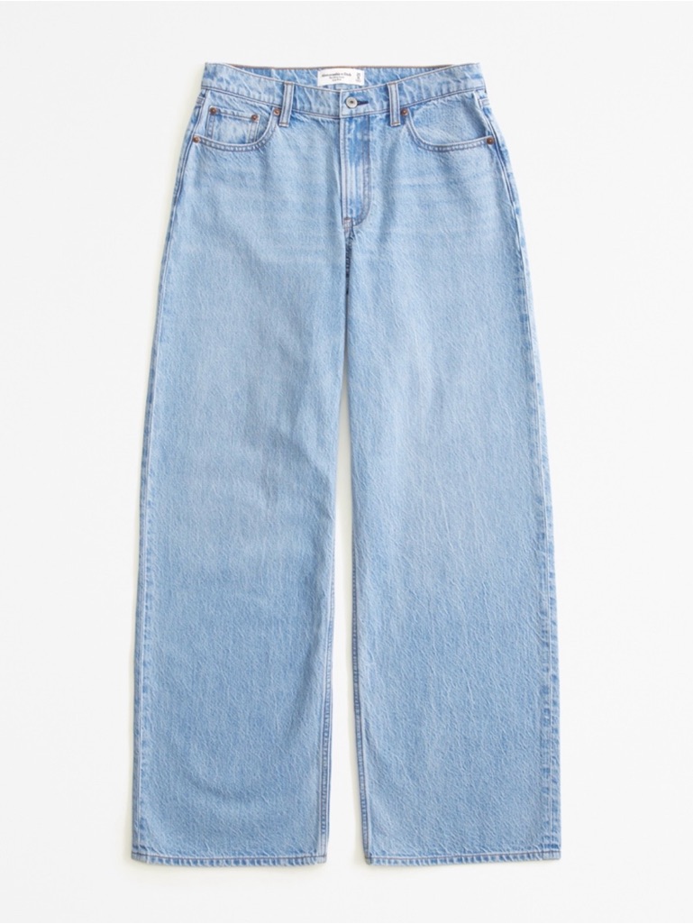 Abercrombie & Fitch Low Rise Ultra Loose Jean